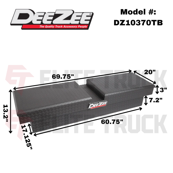 Dee Zee Red Label Gull Wing Crossover Tool Box Model DZ10370TB