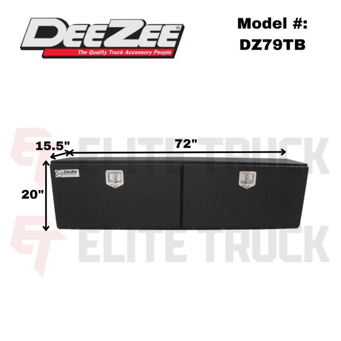 Dee Zee Specialty Series Top Sider Tool Box 72' L x 15.5 W x 20' H Model DZ79TB