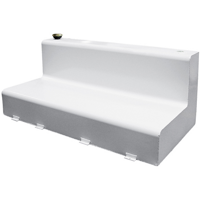 Dee Zee White Steel 92-Gal L-Shaped Auxiliary Tank Model DZ92747XS