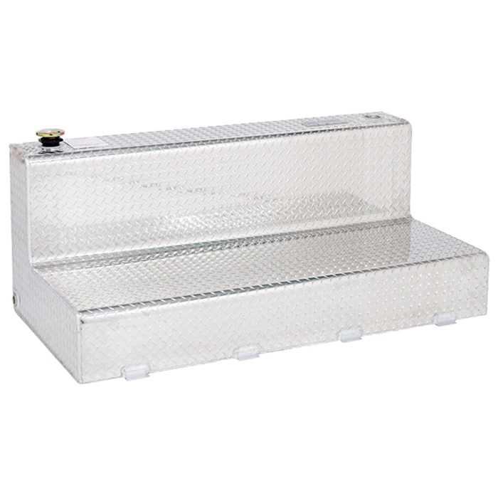 Dee Zee 111-Gal Brite-Tread Aluminum Specialty Series L-Shaped Liquid Transfer Tank Model DZ92756