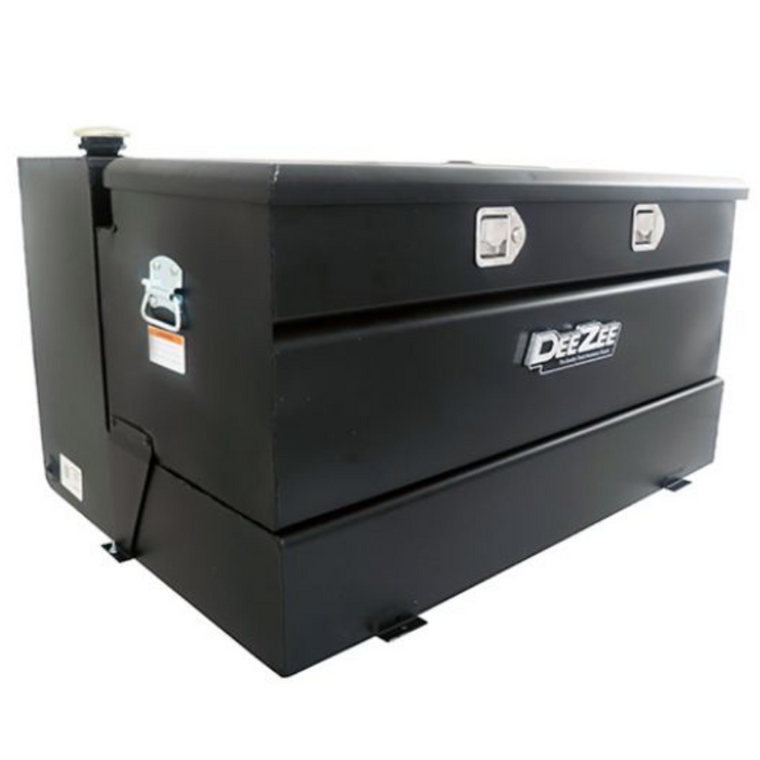 Dee Zee 50-Gal Steel Black Toolbox Combo Transfer Tank Model DZ91740SB ...
