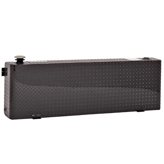 Dee Zee 39-Gal Gloss Black Aluminum Long Rectangle Transfer Tank Model ...