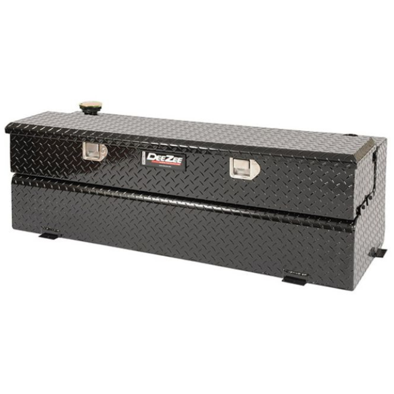 Dee Zee 43-Gal Gloss Black Aluminum Toolbox Combo Transfer Tank Dee Zee 43-Gal Gloss Black Aluminum Toolbox Combo Transfer Tank