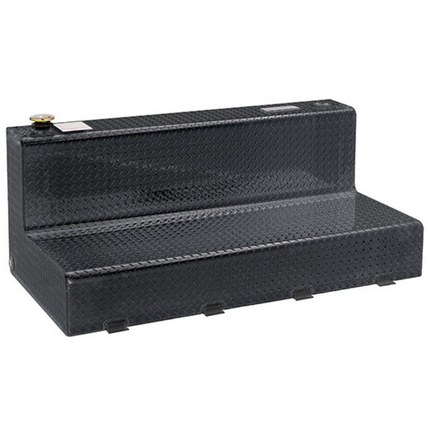 Dee Zee 92-Gal Gloss Black Aluminum Specialty Series L-Shaped