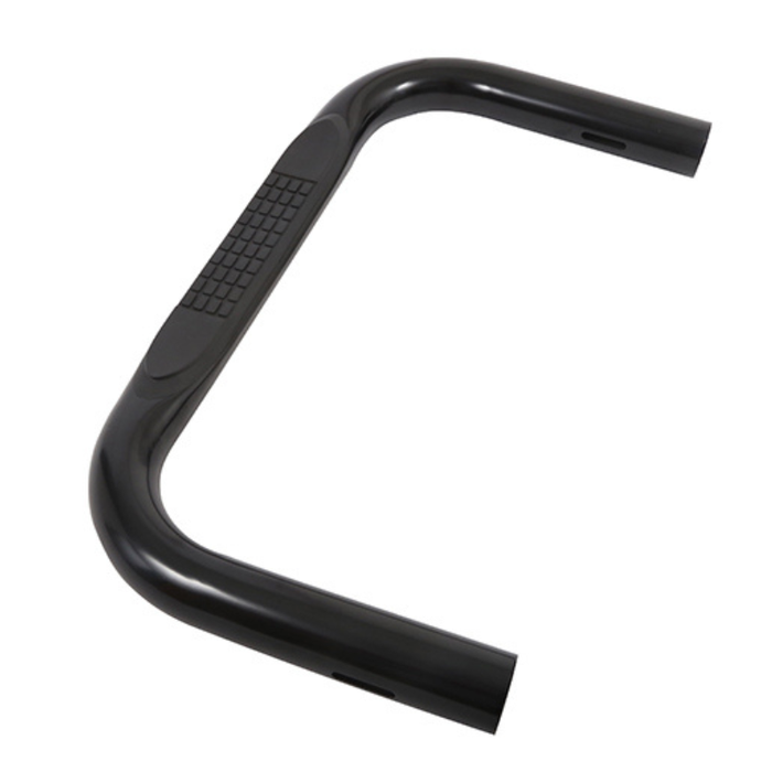 Dee Zee UltraBlack Steel Step Nerf Bars Universal 3 in. Round Cab Length Model DZ3700301