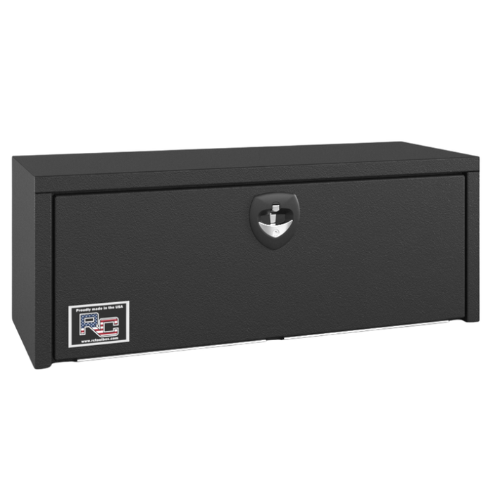 RC Industries Underbody Box E-Series 36x24x24 14 GA Steel With 14 GA Steel Door Textured Black Model EM362424M.MB