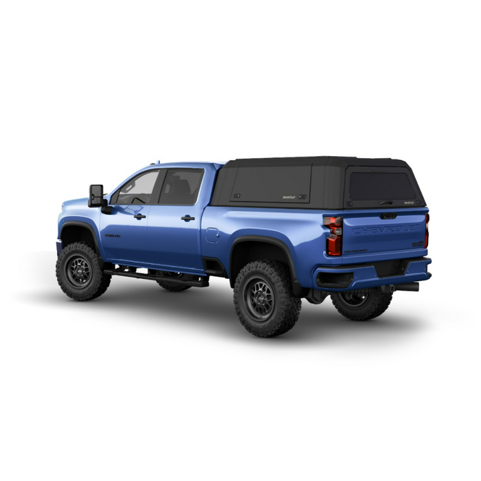 SmartCap Matte Black Truck Bed Cap EVOa Adventure Series w/ Horizontal Locks Model EA0110-MB