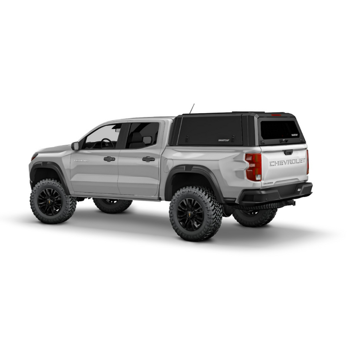SmartCap Matte Black Truck Bed Cap EVOa Adventure Series w/ Vertical Locks Model EA0107-MB