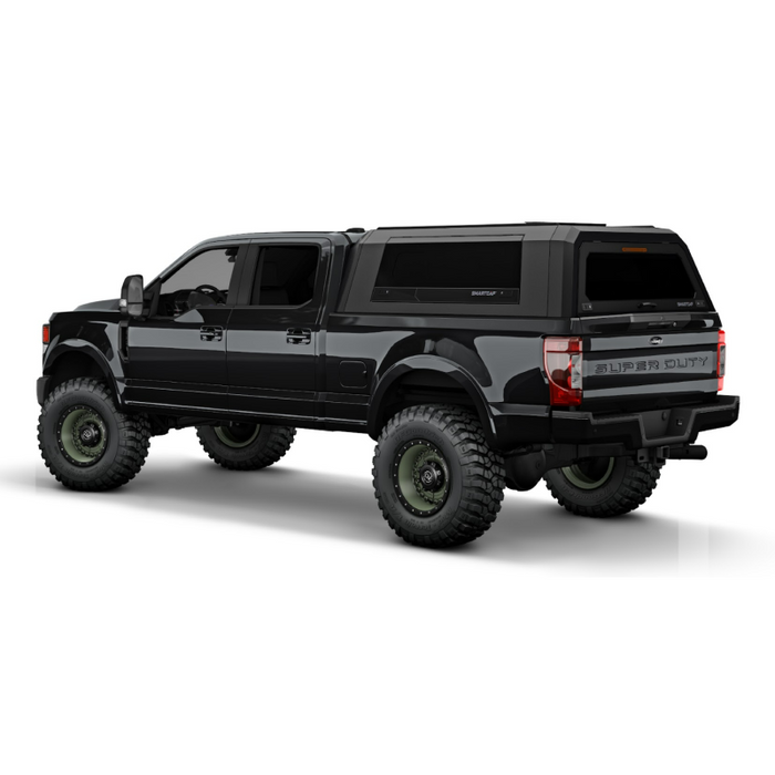 SmartCap Matte Black Truck Bed Cap EVOa Adventure Series w/ Horizontal Locks Model EA0315-MB