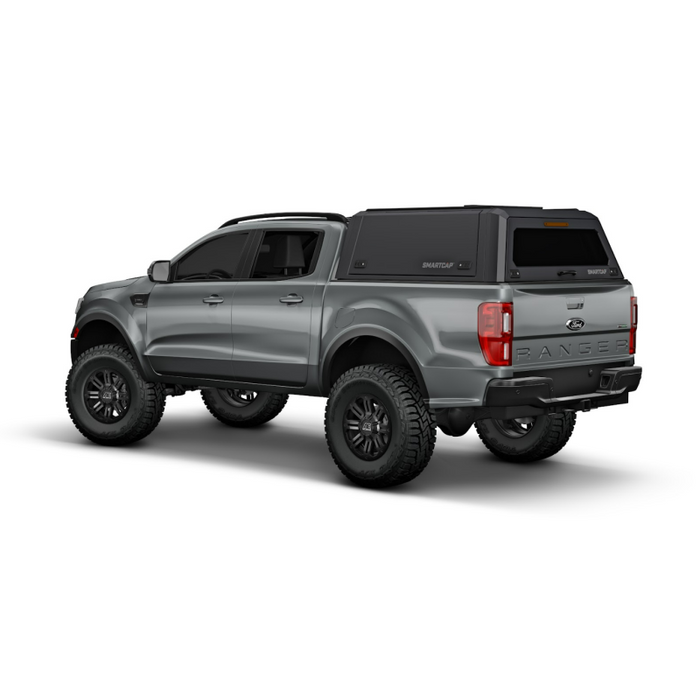 SmartCap Matte Black Truck Bed Cap EVOa Adventure Series w/ Horizontal Locks Model EA0303-MB