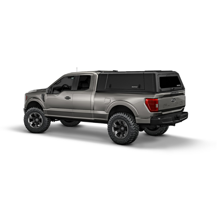 SmartCap Matte Black Truck Bed Cap EVOa Adventure Series w/ Vertical Locks Model EA0319-MB