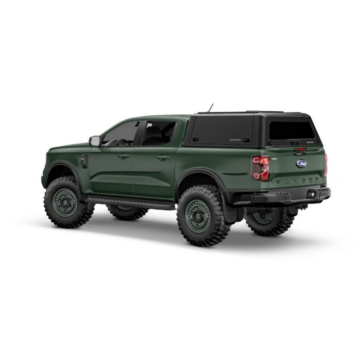 SmartCap Matte Black Truck Bed Cap EVOa Adventure Series w/ Horizontal Locks Model EA0309-MB