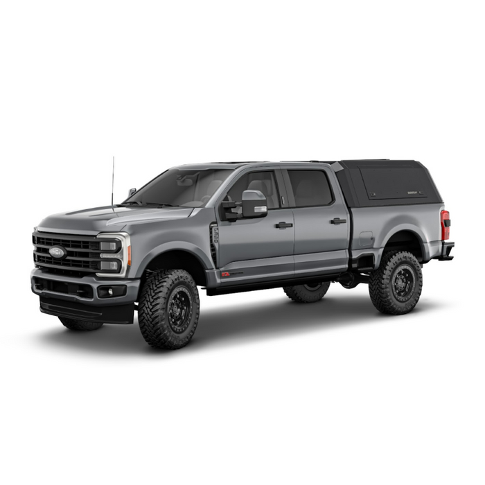 SmartCap Matte Black Truck Bed Cap EVOa Adventure Series w/ Horizontal Locks Model EA0321-MB