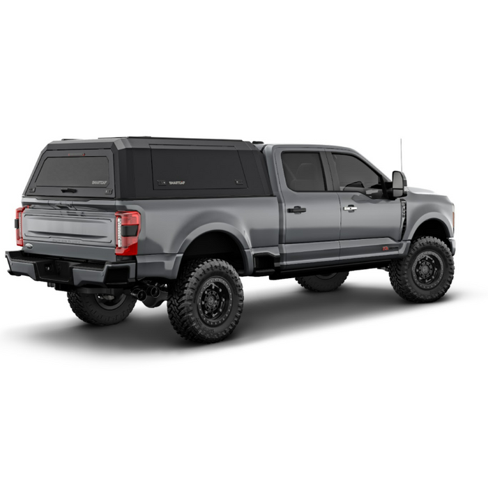 SmartCap Matte Black Truck Bed Cap EVOa Adventure Series w/ Horizontal Locks Model EA0321-MB