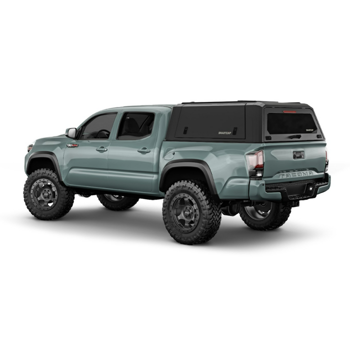 SmartCap Matte Black Truck Bed Cap EVOa Adventure Series w/ Vertical Locks Model EA1316-MB