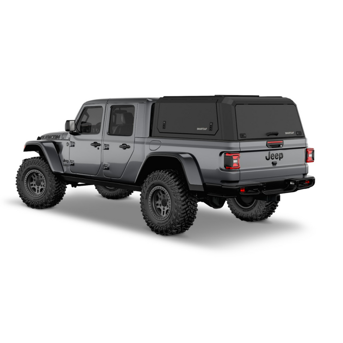 SmartCap Matte Black Truck Bed Cap EVOd Defender Series w/ Horizontal Locks Model ED0601-MB