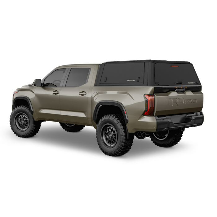 SmartCap Matte Black Truck Bed Cap EVOd Defender Series w/ Vertical Locks Model ED1310-MB