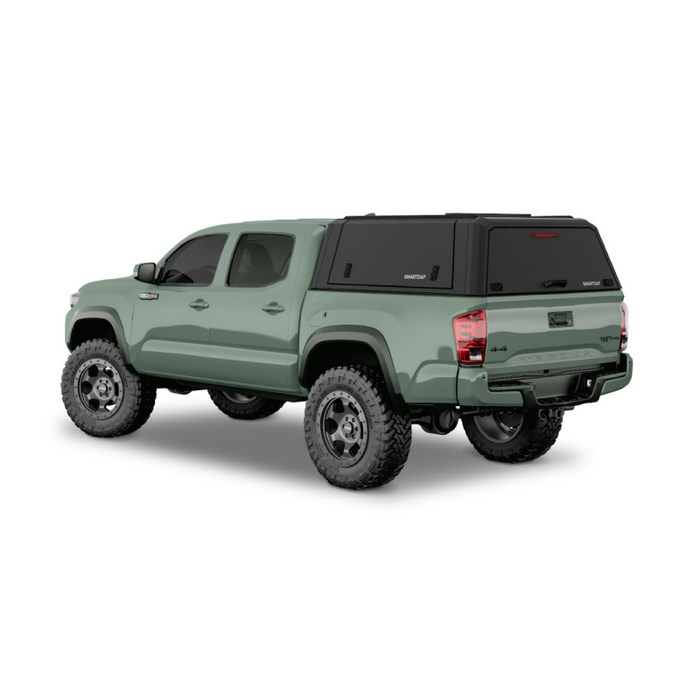 SmartCap Matte Black Truck Bed Cap EVOd Defender Series w/ Vertical Locks Model ED1316-MB