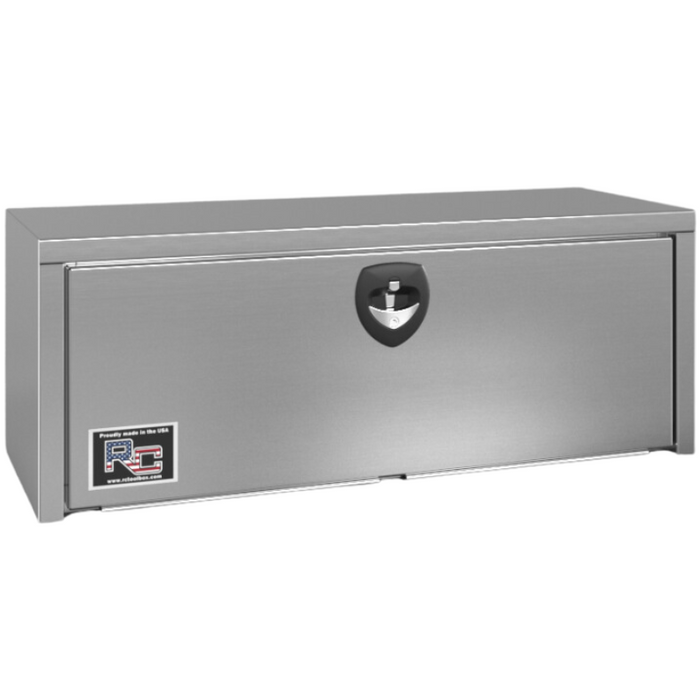 RC Industries Underbody Tool Box E/M Series 48x24x24 .125 Smooth Aluminum Mill Finish Model EX482424M.X