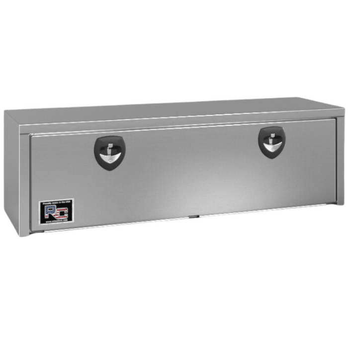 RC Industries Underbody Tool Box E/M Series 60x18x18 .125 Smooth Aluminum Mill Finish Model EX601818M.X