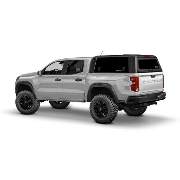 SmartCap Matte Black Truck Bed Cap EVO Sport Series w/ Vertical Locks Model EV0113-MB