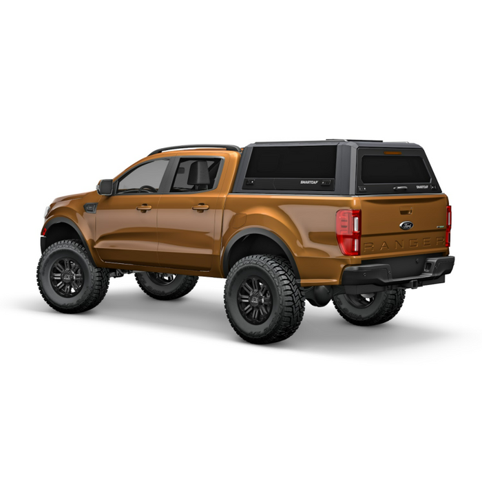 SmartCap Matte Black Truck Bed Cap EVO Sport Series w/ Horizontal Locks Model EV0303-MB