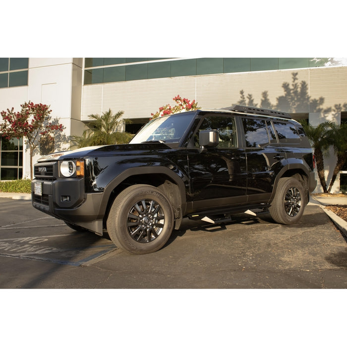 Smittybilt Angular Drop Steps – Textured Black (24+ Toyota Land Cruiser) – EXTL24CC-TX Model EXTL24-TX