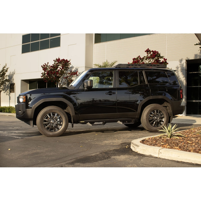 Smittybilt Angular Drop Steps – Textured Black (24+ Toyota Land Cruiser) – EXTL24CC-TX Model EXTL24-TX