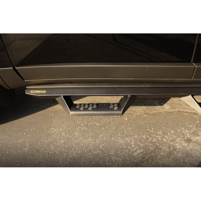 Smittybilt Angular Drop Steps – Textured Black (24+ Toyota Land Cruiser) – EXTL24CC-TX Model EXTL24-TX