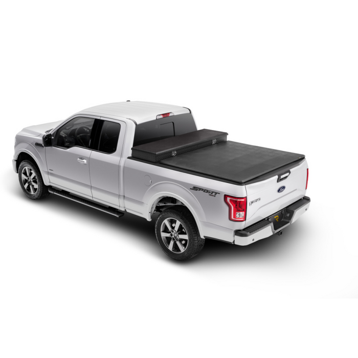 Extang Trifecta Toolbox 2.0 Tonneau Cover - Black - Leather Grained Vinyl - 2014-2018 (2019 Legacy/Limited) Chevy Silverado/GMC Sierra 1500/2015-2019 2500 HD/3500 HD 8' Bed Model 93455