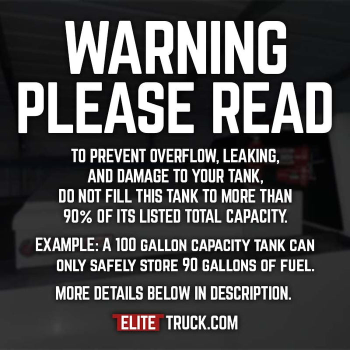 ATTA 50 Gallon Diesel Auxiliary Tank & Toolbox Combo AT50TT