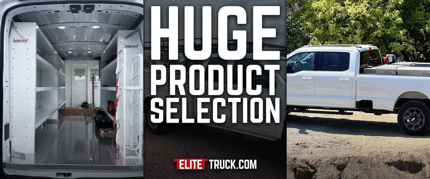 Thousands of Truck & Van Equipment In-Stock