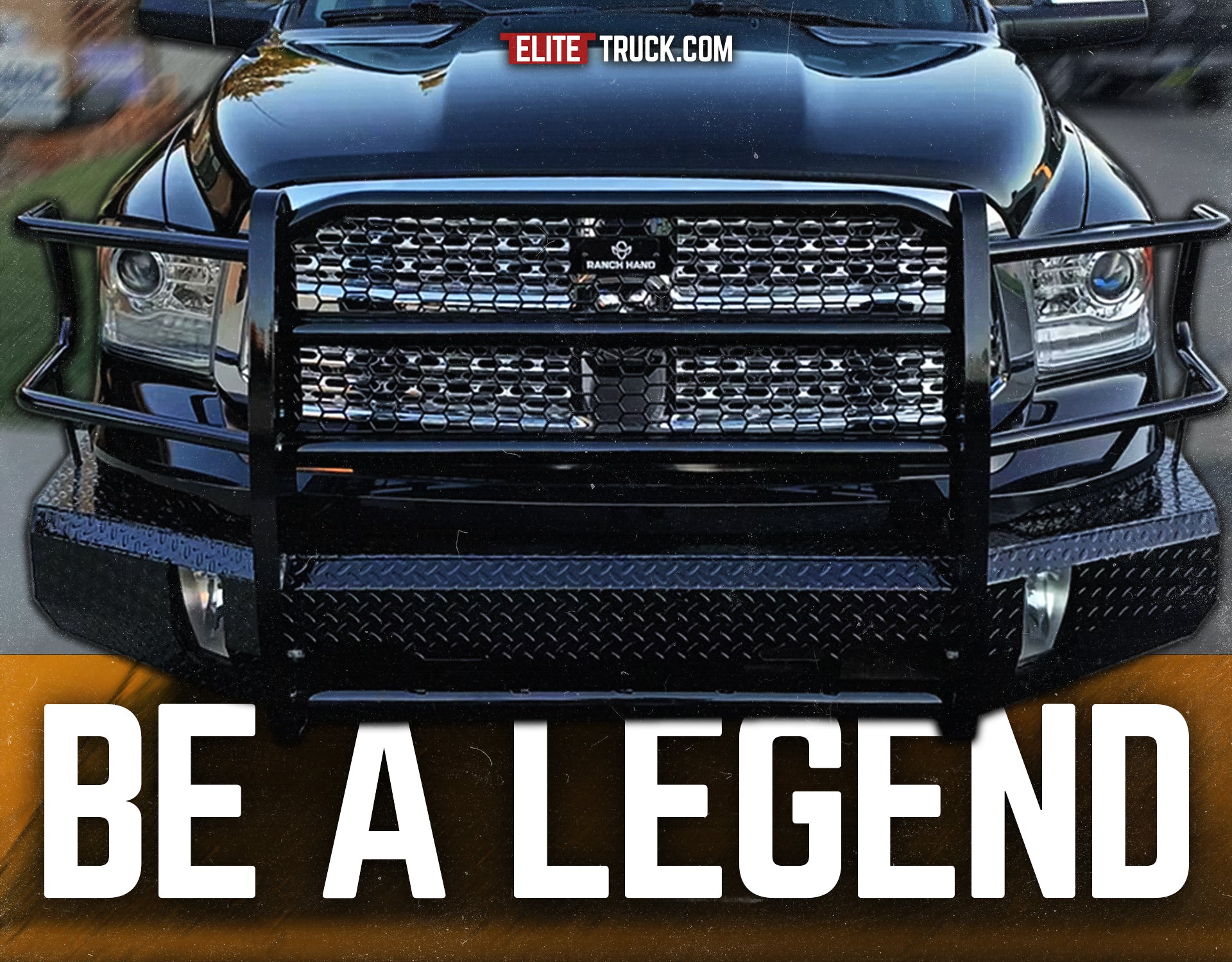 Ranch Hand Legend Series Front Bumper W/ Grille Guard Fits Select 24-2 ...