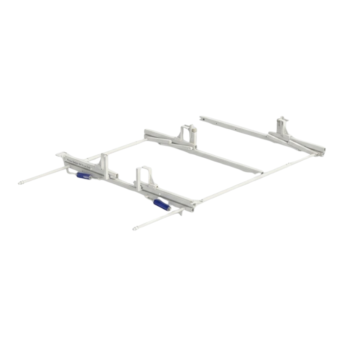 Prime Design ErgoRack Rotation Rack, For Box Trucks Side Wall MountIng Brackets, 90 In Crossbars Model RR-SWM-90-M