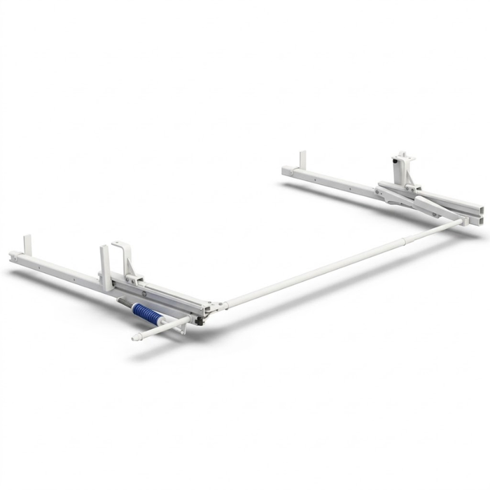 Prime Design ErgoRack Single Rotation Rack For Open Service Body With 2 Crossbars 78 In Utility Elevated Model BR-PU7-78-M