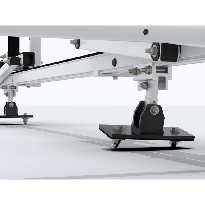 Prime Design ErgoRack Rotation Rack, For Enclosed Service Body With UM3 MountIngs, 68 In Crossbars Model RR-UM3-68-M