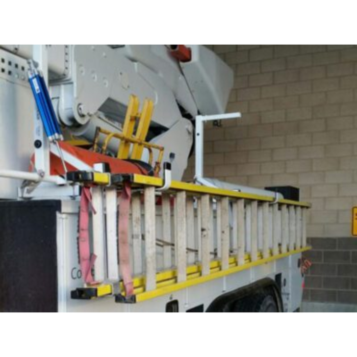 Prime Design ErgoRack Dual Rotation Rack For Open Service Body With 2 Crossbars 78 In Utility Elevated Model RR-PU7-78-M