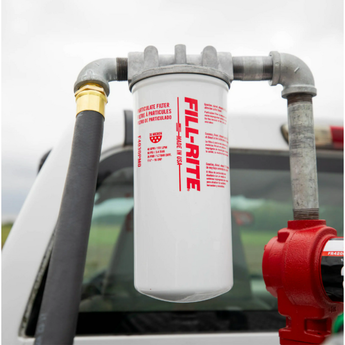 Fill-Rite 30 Micron Particulate Filter 1.5" - 16 UNF 40 GPM Model F4030PM0