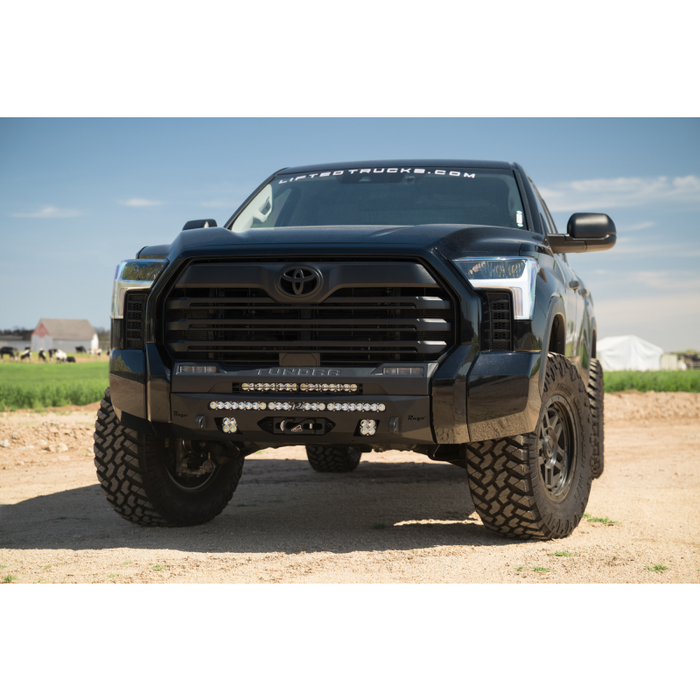 Rago Fabrication 2022-2025 Toyota Tundra Center Mount Winch Front Bumper Model F7603622001NA