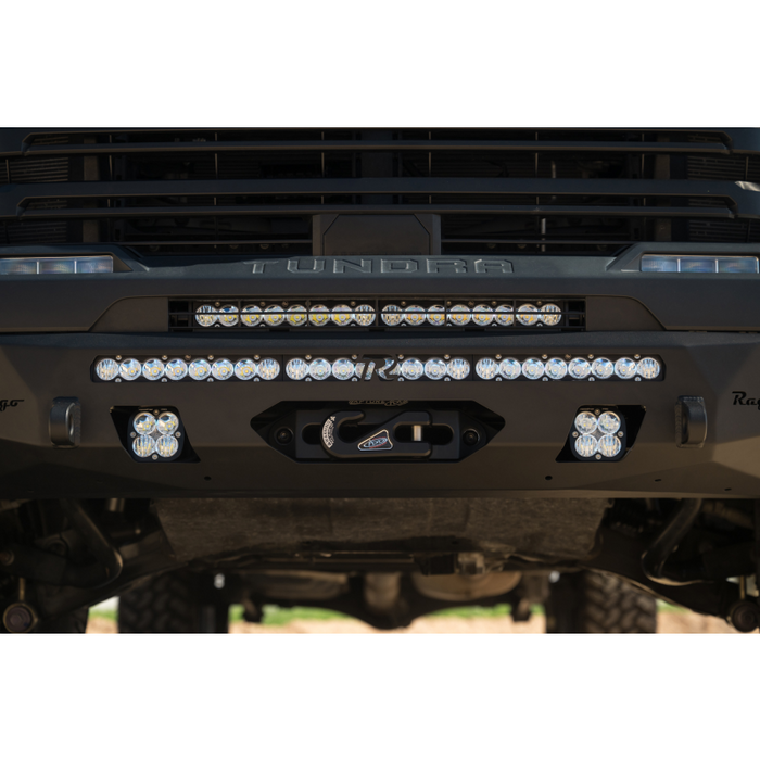 Rago Fabrication 2022-2025 Toyota Tundra Center Mount Winch Front Bumper Model F7603622001NA
