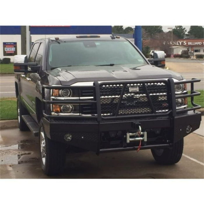 Obs Chevy R Ranch Hand Ranch Hand Sport Series Winch Ready Front Bumper W/ Grille Guard Fits ...