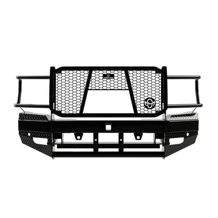 Ranch Hand 2019-2023 Ram 2500/3500 Sport Front Bumper W/ Grill Guard Winch Ready Works With Camera FBD195BLRC