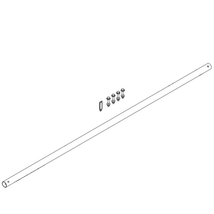 Prime Design ErgoRack Connecting Bar Kit Powder Coat Finish Model FEA-0022
