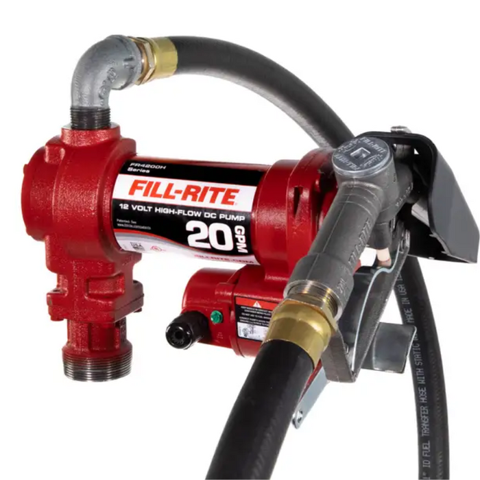 Fill-Rite 20 Gallon Per Minute 12V DC Transfer Tank Pump Kit Manual No ...