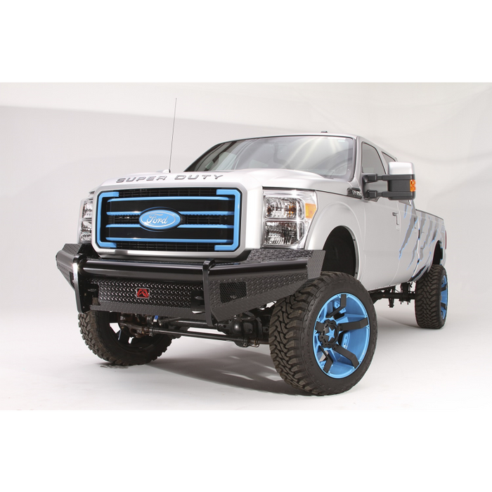 Fab Fours Black Steel Front Ranch Bumper Model FS05-S1261-1
