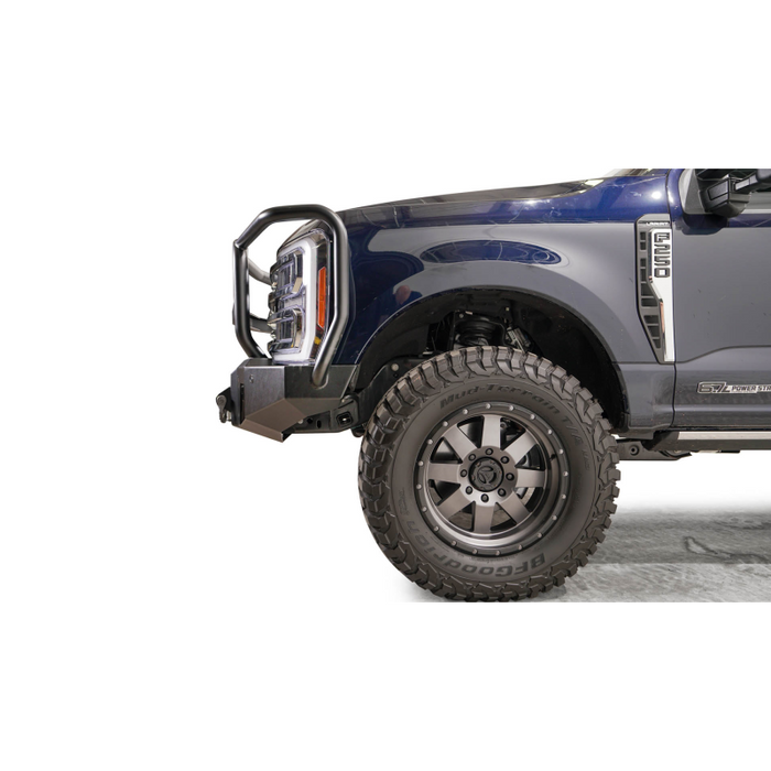 Fab Fours Premium Winch Front Bumper w/ Full Grill Guard Adaptive Cruise Control Compatible Model FS23-A5960-1