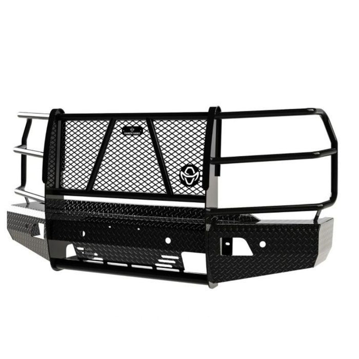 Ranch Hand Summit Series Front Bumper W/ Grille Guard Fits Select 20-23 Chevrolet Silverado 2500 HD/3500 HD Model FSC201BL1