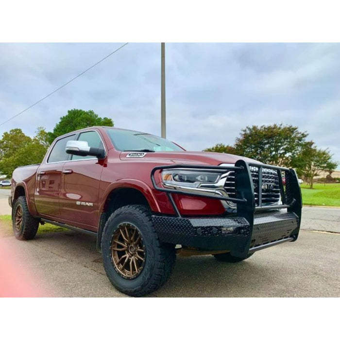Ranch Hand 2019-2023 Ram 1500 Summit Front Bumper W/ Grill Guard Works With Camera FSD19HBL1C