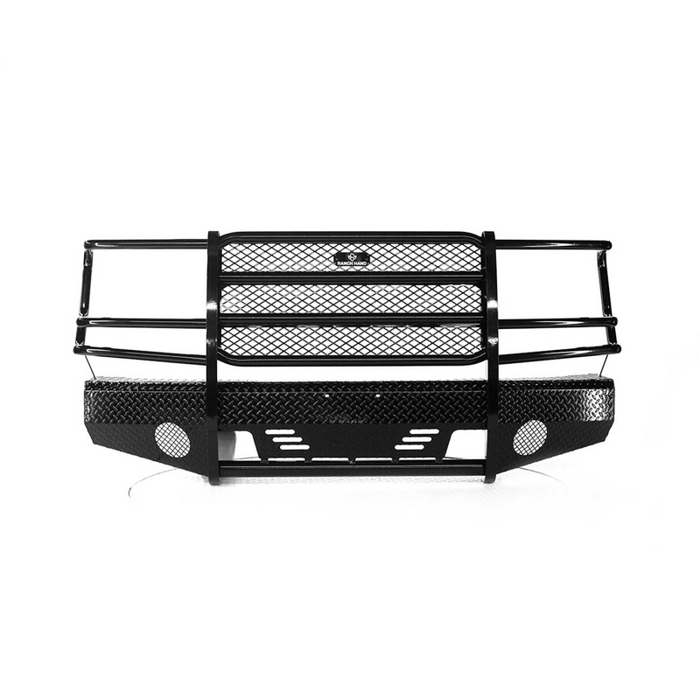 Ranch Hand Summit Series Front Bumper W/ Grille Guard Fits Select 07-10 GMC Sierra 2500 HD/3500 HD Model FSG081BL1