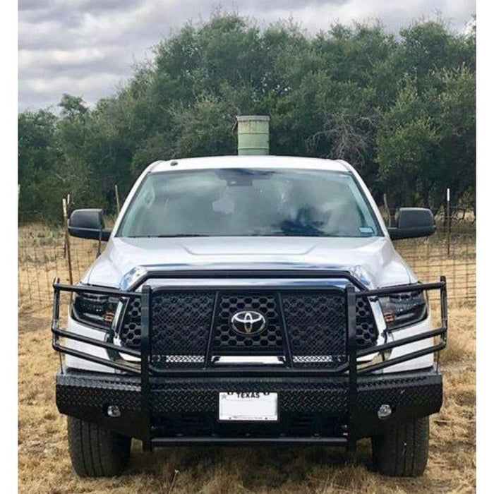 Ranch Hand Summit Series Front Bumper W/ Grille Guard Fits Select 14-21 Toyota Tundra Model FST14HBL1